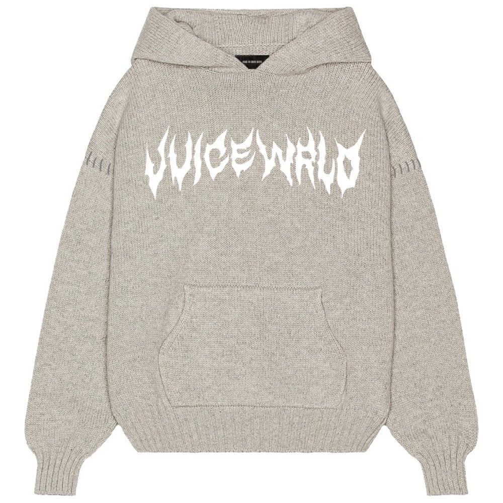 Juice Wrld x RIGF 5 GAUGE KNIT HOODIE​